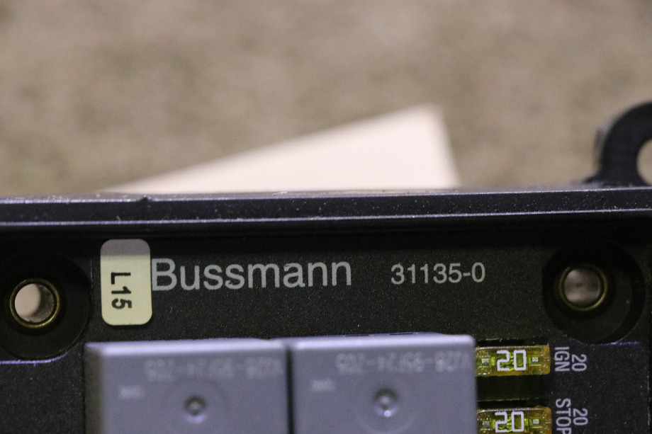 USED 31135-0 BUSSMANN FUSE BOX MODULE RV/MOTORHOME PARTS FOR SALE RV Chassis Parts 