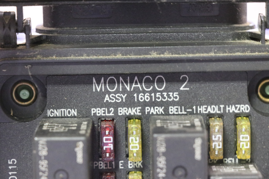 USED MONACO 2 16615335 BUSSMANN FUSE BOX MODULE 31049-0 MOTORHOME PARTS FOR SALE RV Chassis Parts 