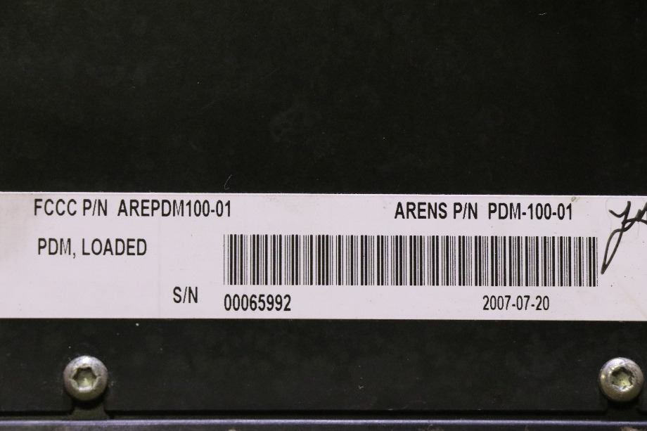 USED RV PDM-100-01 ARENS POWER DISTRIBUTION MODULE FOR SALE RV Chassis Parts 
