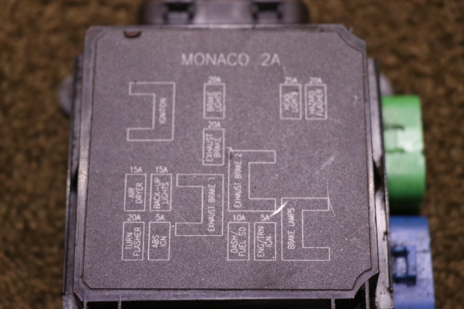 USED MONACO 2A BUSSMANN FUSE MODULE 31046-1 / 16615334 RV PARTS FOR SALE RV Chassis Parts 