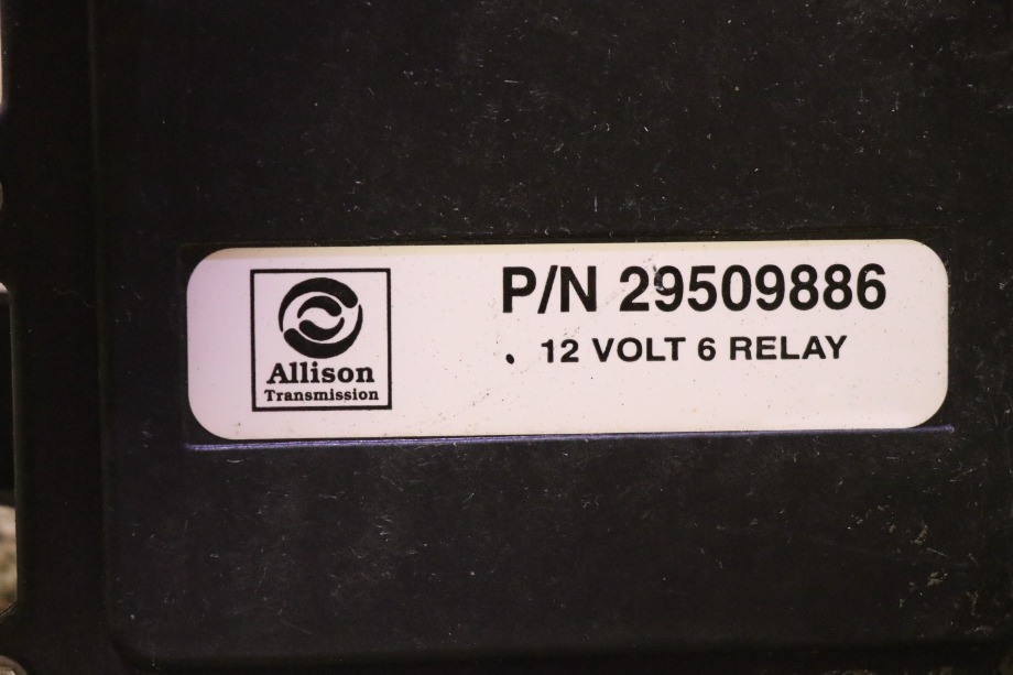 USED RV 29509886 ALLISON TRANSMISSION 12 VOLT 6 RELAY MODULE FOR SALE RV Chassis Parts 