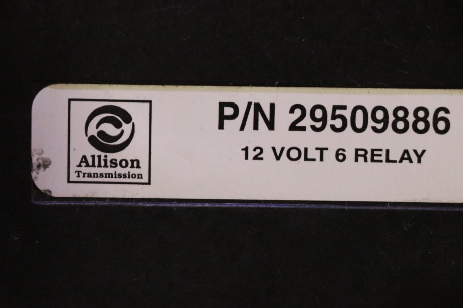 USED MOTORHOME ALLISON TRANSMISSION 29509886 12 VOLT 6 RELAY MODULE FOR SALE RV Chassis Parts 