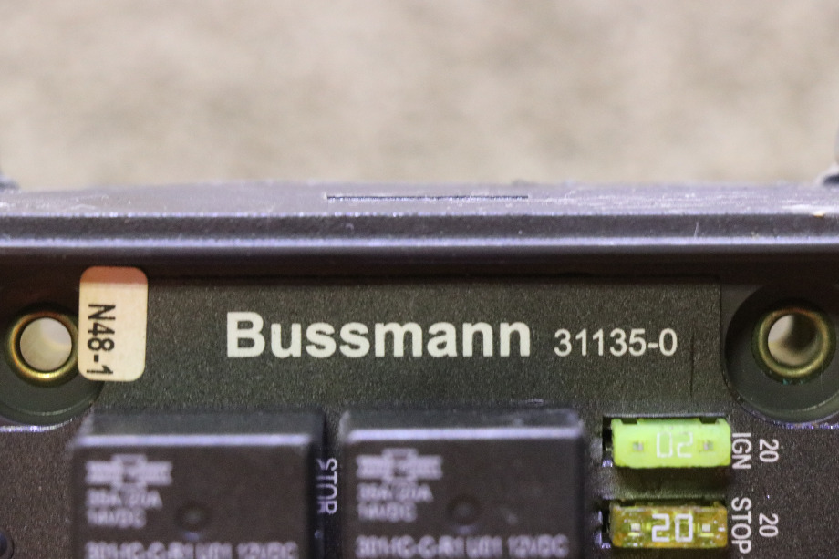USED RV/MOTORHOME BUSSMANN FUSE MODULE 31135-0 FOR SALE RV Chassis Parts 