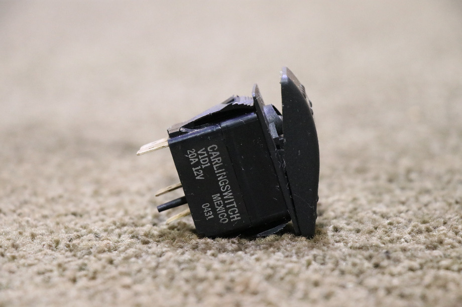 USED ENG PREHEAT V1D1 DASH SWITCH MOTORHOME PARTS FOR SALE RV Components 