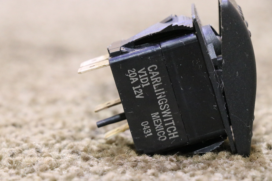 USED ENG PREHEAT V1D1 DASH SWITCH MOTORHOME PARTS FOR SALE RV Components 