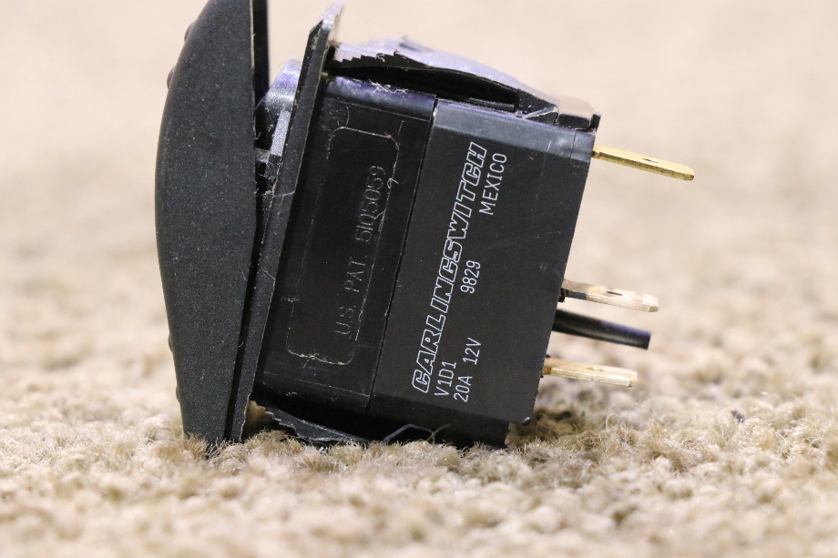 USED RV/MOTORHOME MIRROR HEAT DASH SWITCH V1D1 FOR SALE RV Components 