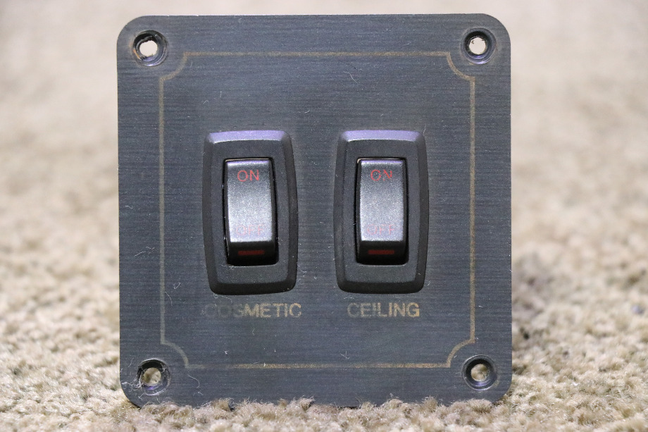 USED MONACO COSMETIC / CEILING SWITCH PANEL RV PARTS FOR SALE RV Components 