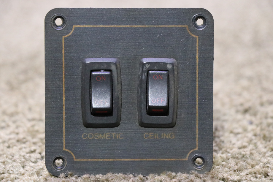 USED MONACO COSMETIC / CEILING SWITCH SWITCH PANEL MOTORHOME PARST FOR SALE RV Components 