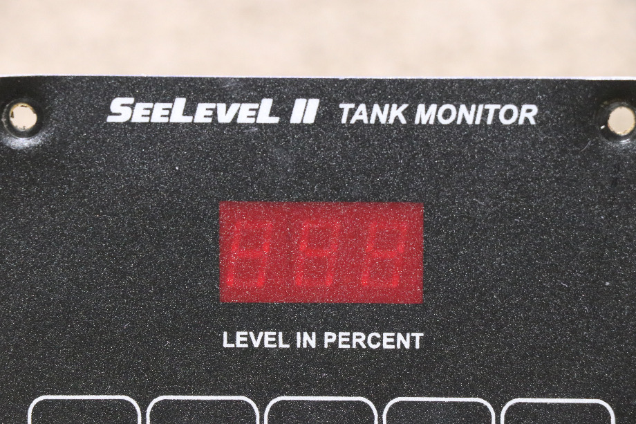 USED SEELEVEL II TANK MONITOR PANEL MOTORHOME PARTS FOR SALE RV Components 