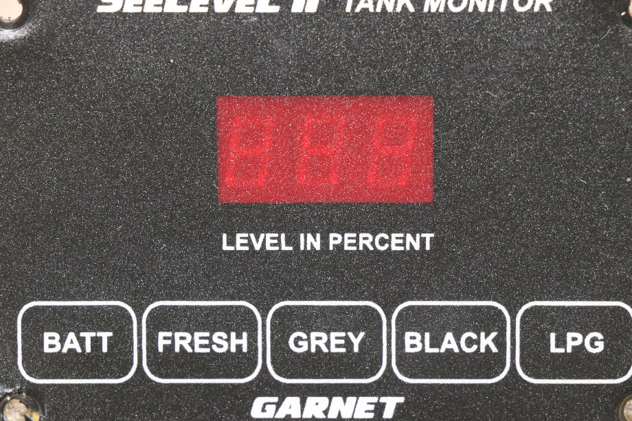 USED SEELEVEL II TANK MONITOR PANEL MOTORHOME PARTS FOR SALE RV Components 