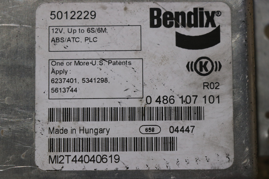 USED MOTORHOME BENDIEX 0486107101 ABS CONTROL BOARD FOR SALE RV Components 