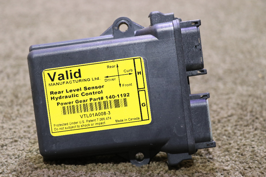 USED MOTORHOME VALID 140-1192 HYDRAULC CONROL MODULE FOR SALE RV Components 