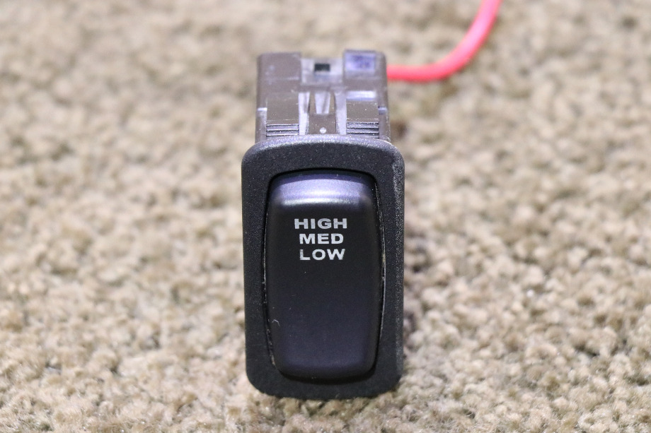 USED HIGH / MED / LOW DASH SWITCH L58D1 RV/MOTORHOME PARTS FOR SALE RV Components 