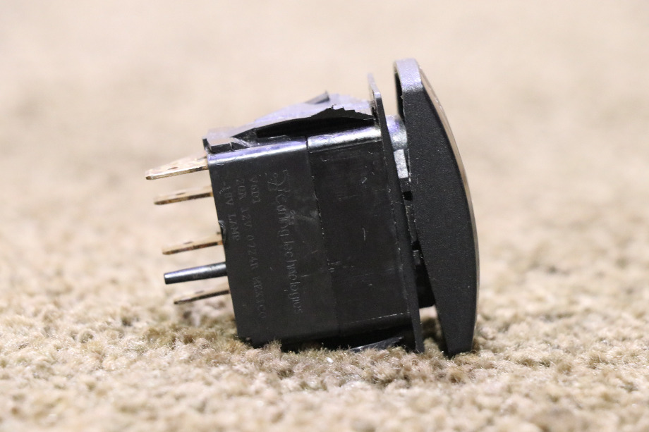 USED MOTORHOME AUX BLOWER V6D1 DASH SWITCH FOR SALE RV Components 