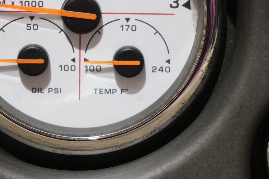 USED COMPLETE SPARTAN DASH GAUGE CLUSTER MOTORHOME PARTS FOR SALE RV Components 