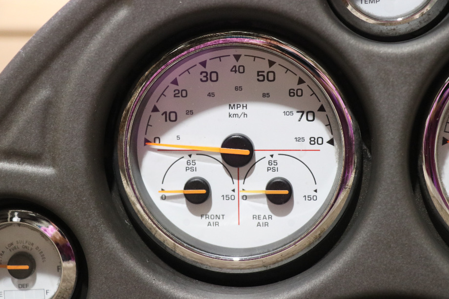USED COMPLETE SPARTAN DASH GAUGE CLUSTER MOTORHOME PARTS FOR SALE RV Components 