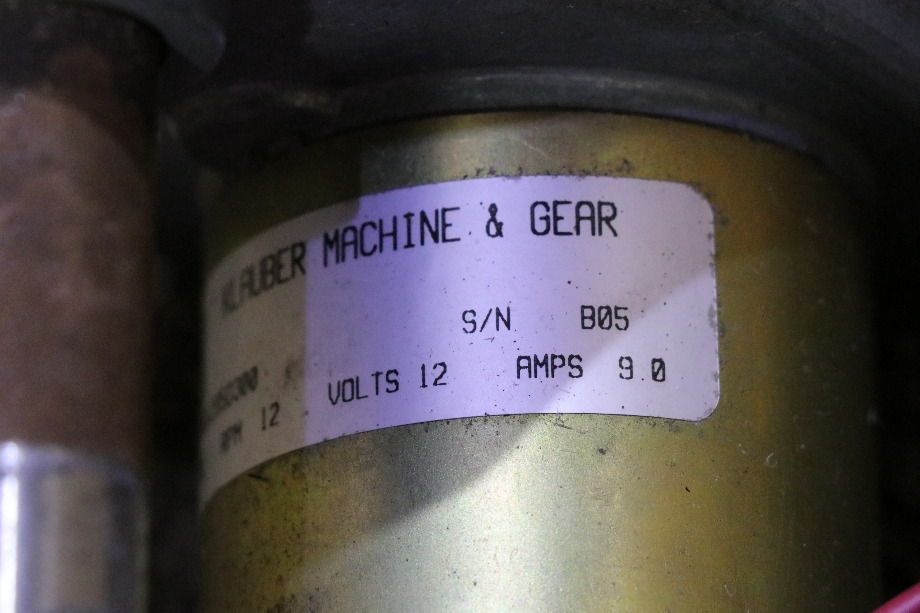 USED RV K01285D300 KLAUBER SLIDE OUT MOTOR FOR SALE RV Components 
