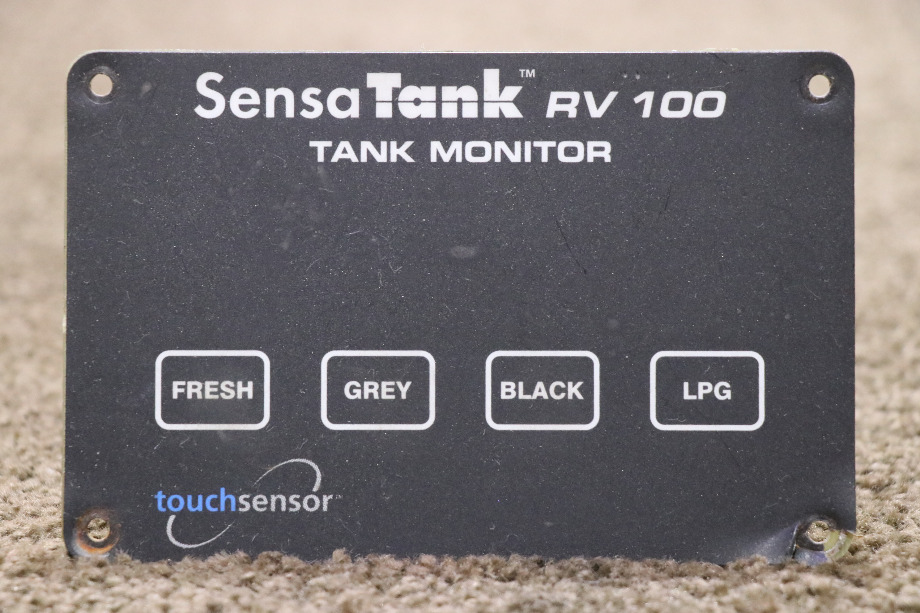 USED SENSATANK TANK MONITOR PANEL RV 100 RV/MOTORHOME PARTS FOR SALE RV Components 