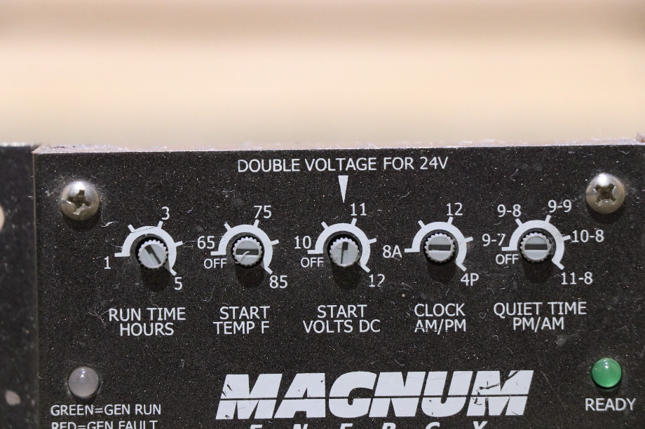 USED MAGNUM ENERGY AUTOMATIC GENERATOR START RV PARTS FOR SALE RV Components 