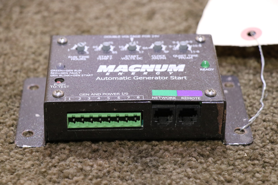 USED MAGNUM ENERGY AUTOMATIC GENERATOR START RV PARTS FOR SALE RV Components 