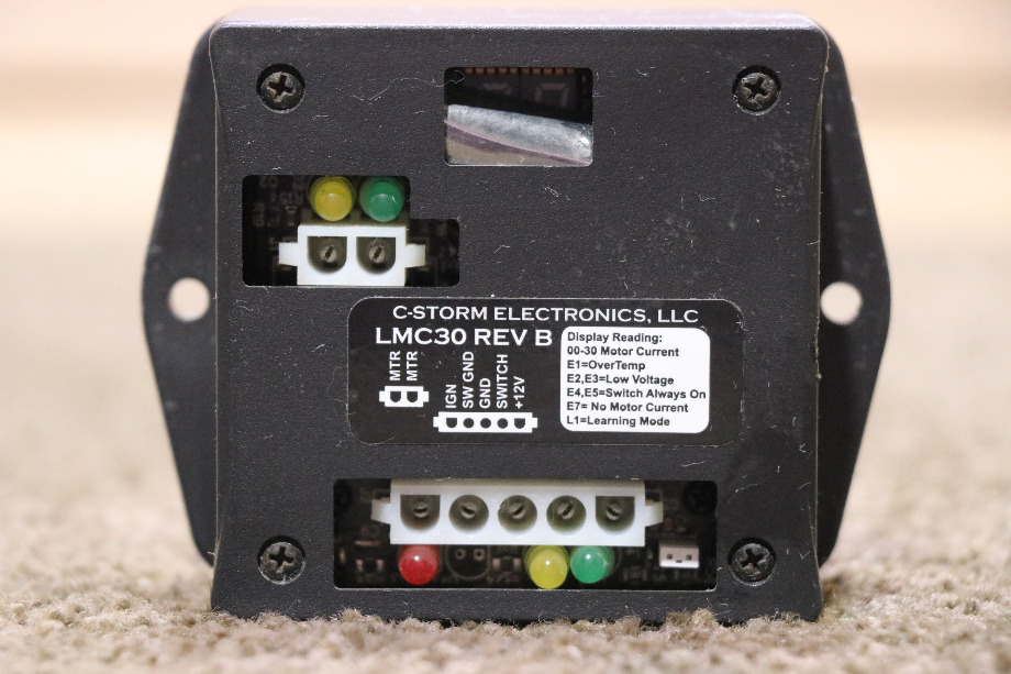 USED MOTORHOME C-STORM ELECTRONICS LMC30 SLIDE OUT CONTROL BOARD FOR SALE RV Components 