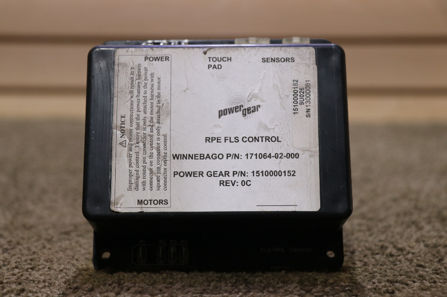 USED RV/MOTORHOME POWER GEAR RPE FLS CONTROL 1510000152 FOR SALE RV Components 