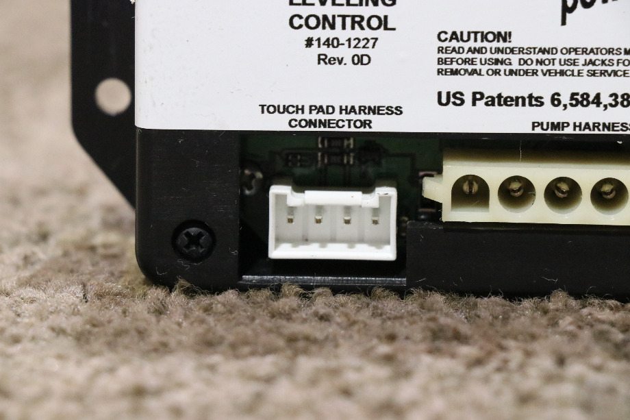 USED POWER GEAR 140-1227 LEVELING CONTROL MODULE MOTORHOME PARTS FOR SALE RV Components 