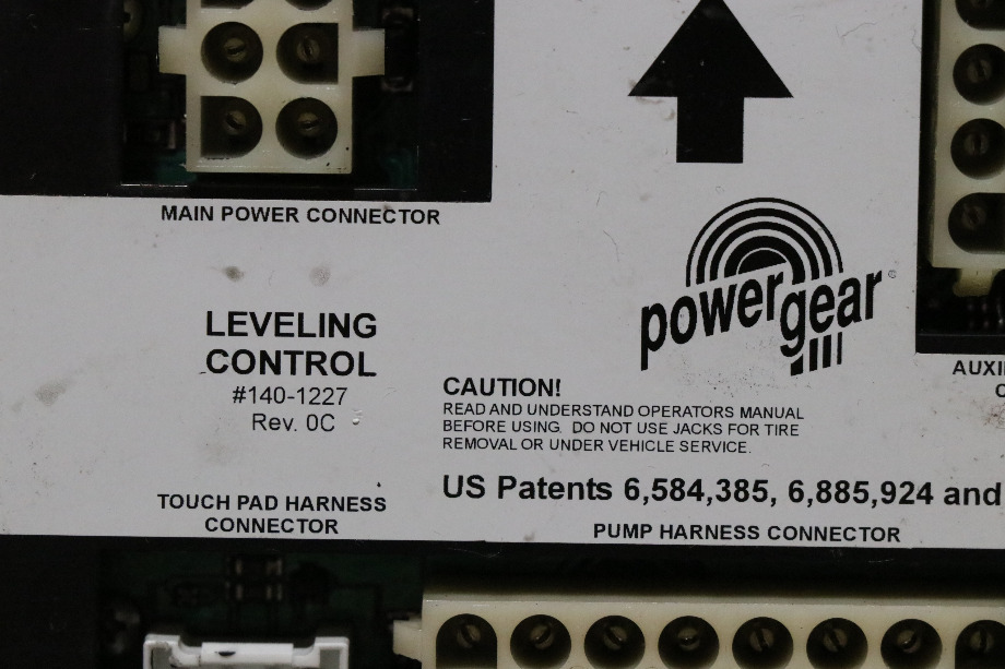 USED POWER GEAR LEVELING CONTROL MODULE 140-1227 RV/MOTORHOME PARTS FOR SALE RV Components 