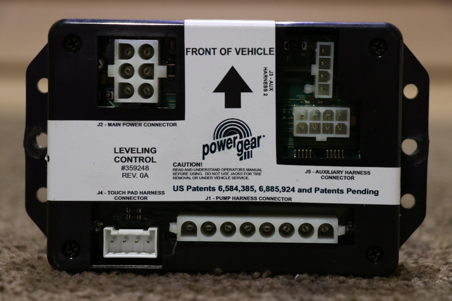 USED RV/MOTORHOME POWER GEAR LEVELING CONTROL MODULE 359248 FOR SALE RV Components 