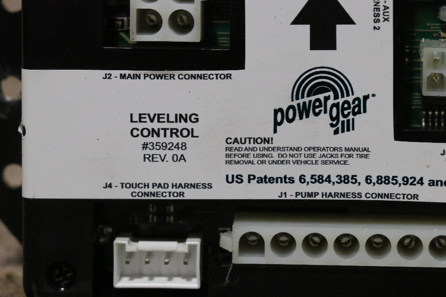 USED RV/MOTORHOME POWER GEAR LEVELING CONTROL MODULE 359248 FOR SALE RV Components 
