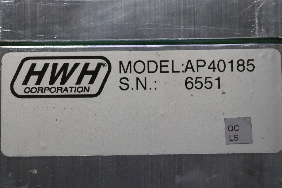 USED AP40185 HWH LEVELING CONTROL BOX RV PARTS FOR SALE RV Components 