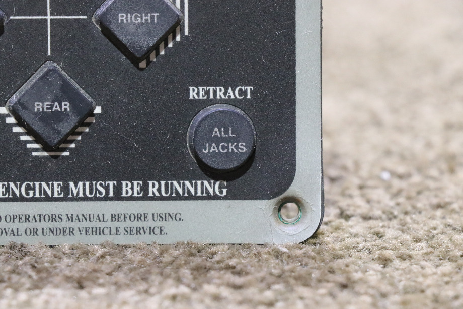 USED ULTRA LEVEL 12594A HYDRAULIC LEVELING SYSTEM TOUCH PAD MOTORHOME PARTS FOR SALE RV Components 