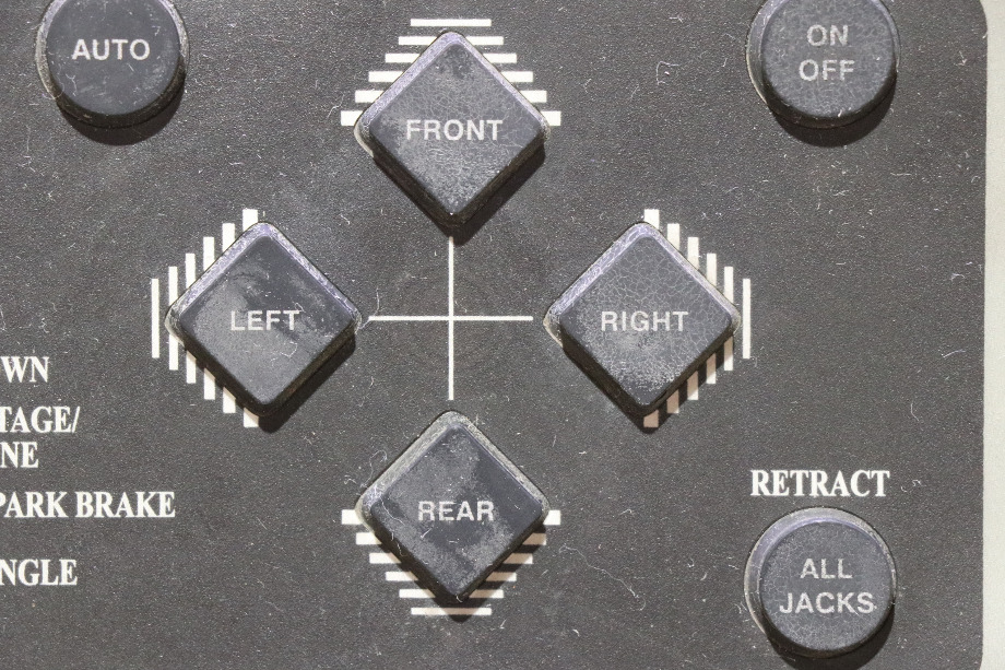 USED ULTRA LEVEL 12594A HYDRAULIC LEVELING SYSTEM TOUCH PAD MOTORHOME PARTS FOR SALE RV Components 