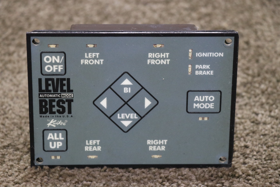 USED RV/MOTORHOME LEVEL BEST BY KWIKEE AUTOMATIC MODE TOUCH PAD FOR SALE RV Components 