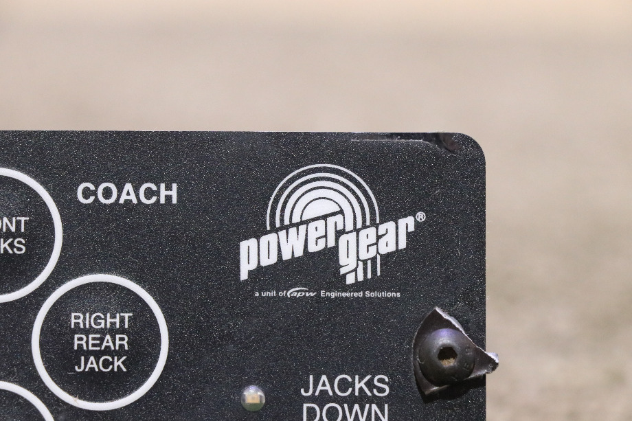 USED POWER GEAR 500456 LEVELING CONTROLS TOUCH PAD MOTORHOME PARTS FOR SALE RV Components 
