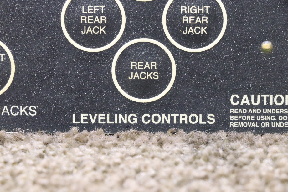 USED RV 500456 POWER GEAR LEVELING CONTROLS TOUCH PAD FOR SALE RV Components 