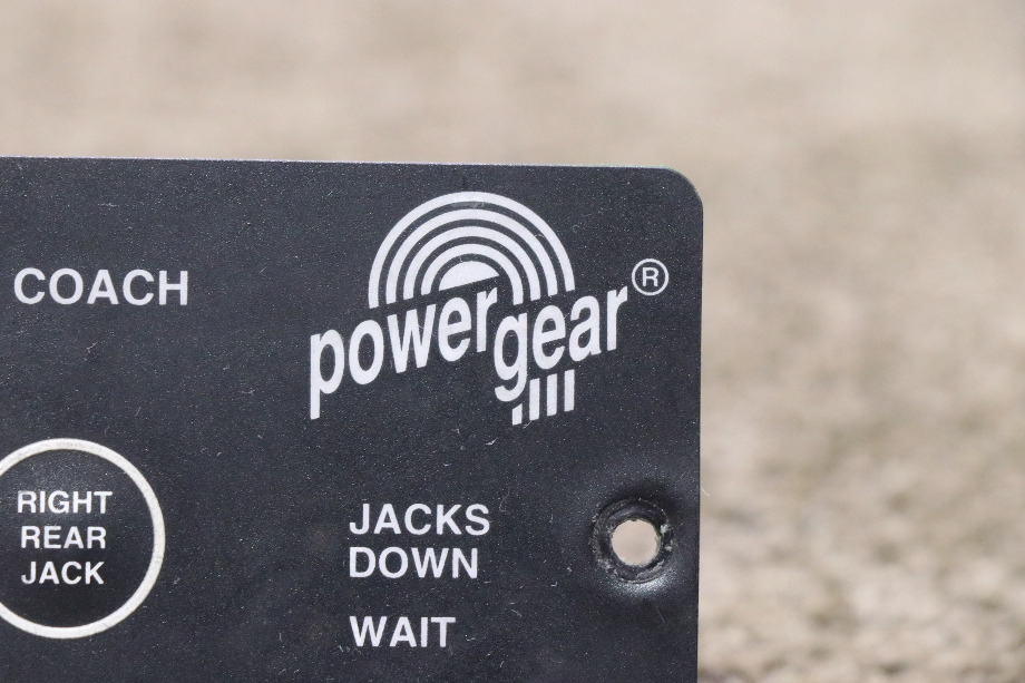USED RV/MOTORHOME POWER GEAR LEVELING CONTROLS TOUCH PAD 500731 FOR SALE RV Components 