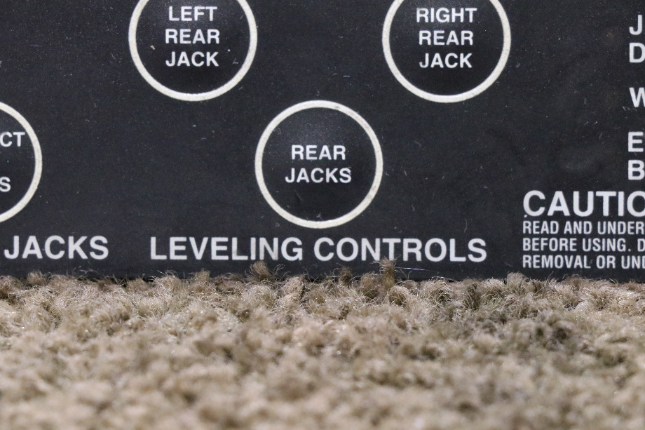 USED RV/MOTORHOME POWER GEAR LEVELING CONTROLS TOUCH PAD 500731 FOR SALE RV Components 