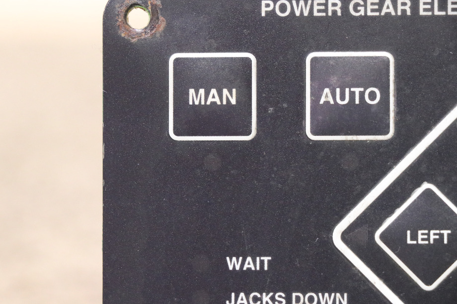 USED POWER GEAR 500629 ELECTRONIC LEVELING TOUCH PAD MOTORHOME PARTS FOR SALE RV Components 