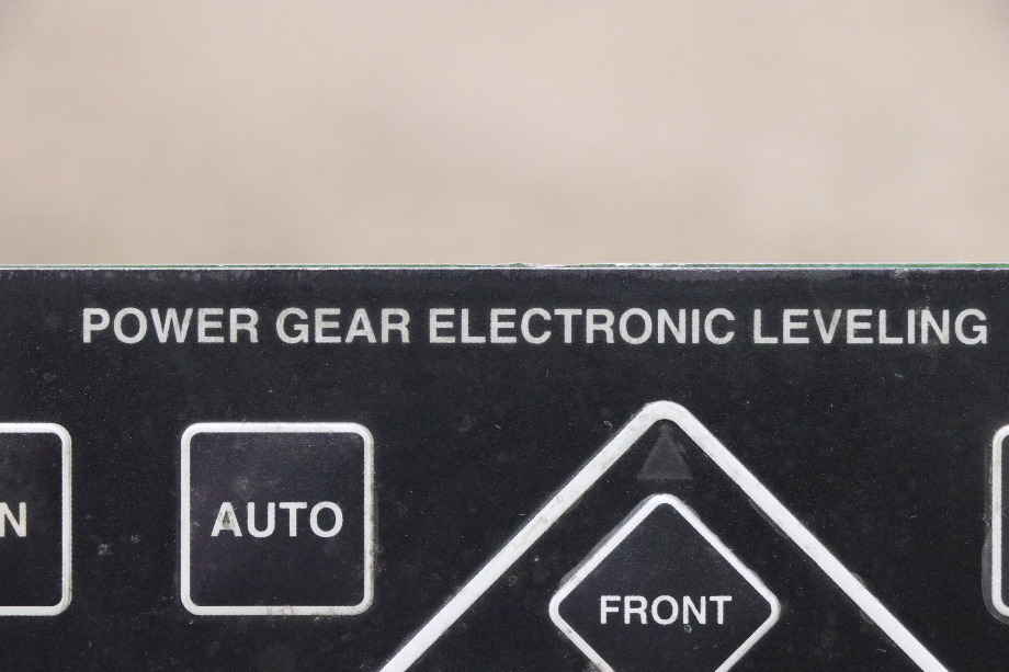 USED POWER GEAR 500629 ELECTRONIC LEVELING TOUCH PAD MOTORHOME PARTS FOR SALE RV Components 