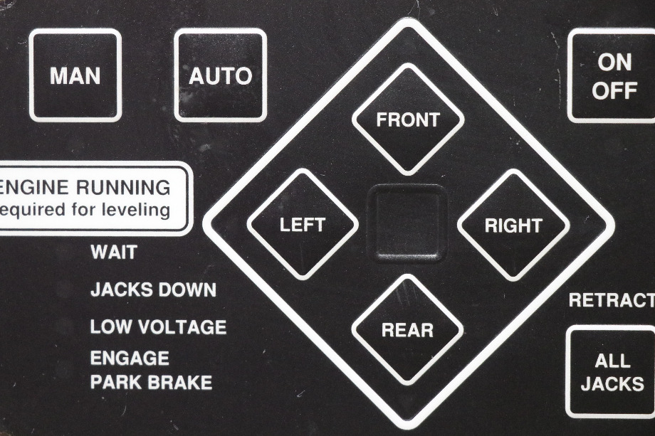 USED RV 140-1226 POWER GEAR ELECTRONIC LEVELING TOUCH PAD FOR SALE RV Components 