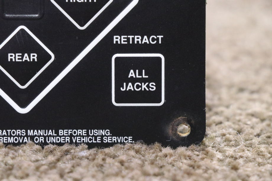 USED RV 140-1226 POWER GEAR ELECTRONIC LEVELING TOUCH PAD FOR SALE RV Components 