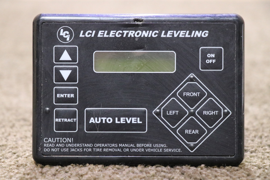USED RV/MOTORHOME LCI ELECTRONIC LEVELING TOUCH PAD FOR SALE RV Components 