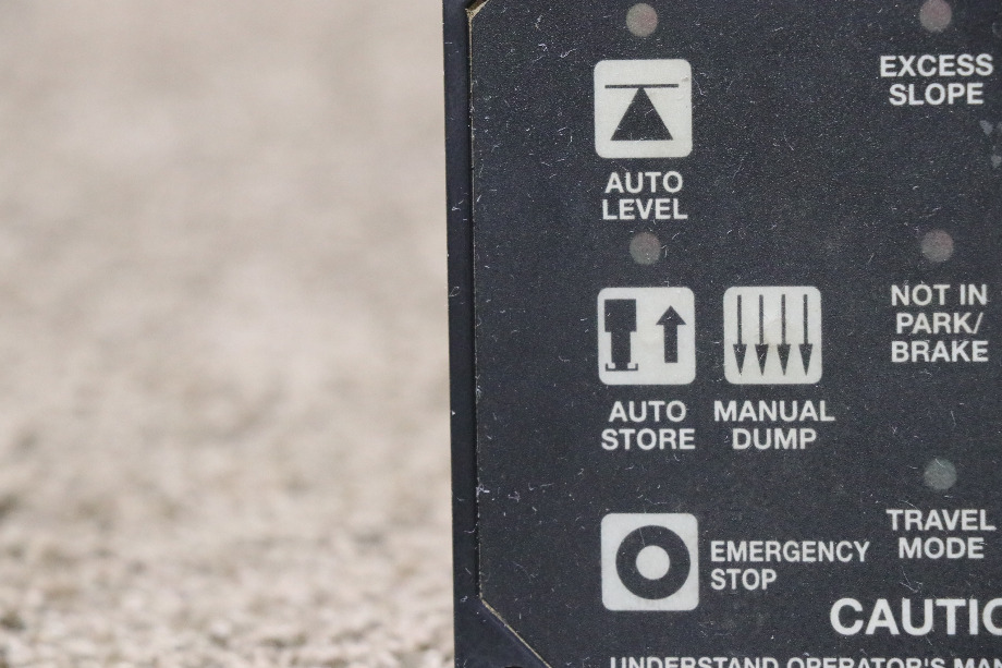 USED HWH COMPUTERIZED LEVELING TOUCH PAD RV PARTS FOR SALE RV Components 
