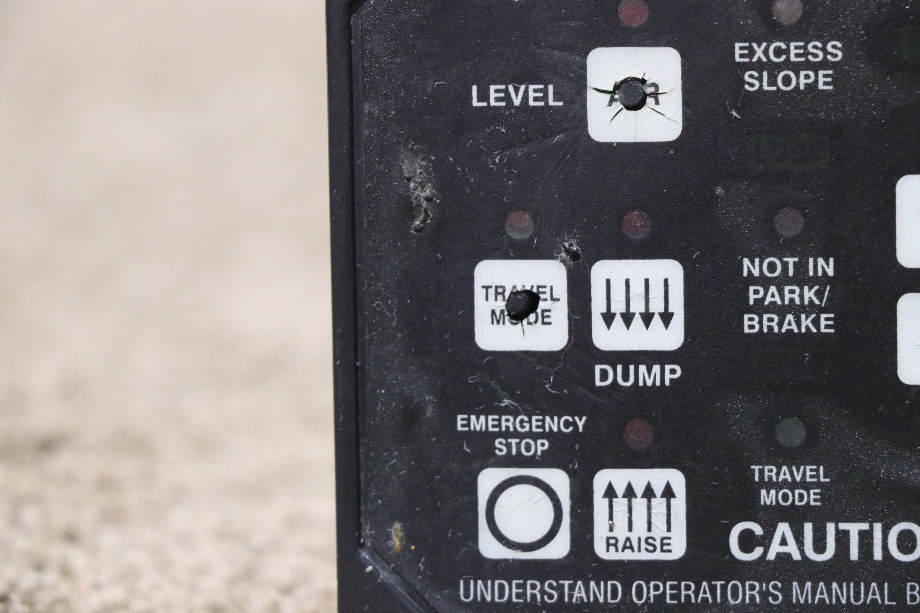 USED RV HWH COMPUTERIZED LEVELING TOUCH PAD FOR SALE RV Components 