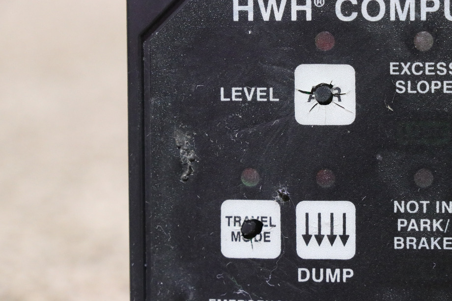 USED RV HWH COMPUTERIZED LEVELING TOUCH PAD FOR SALE RV Components 