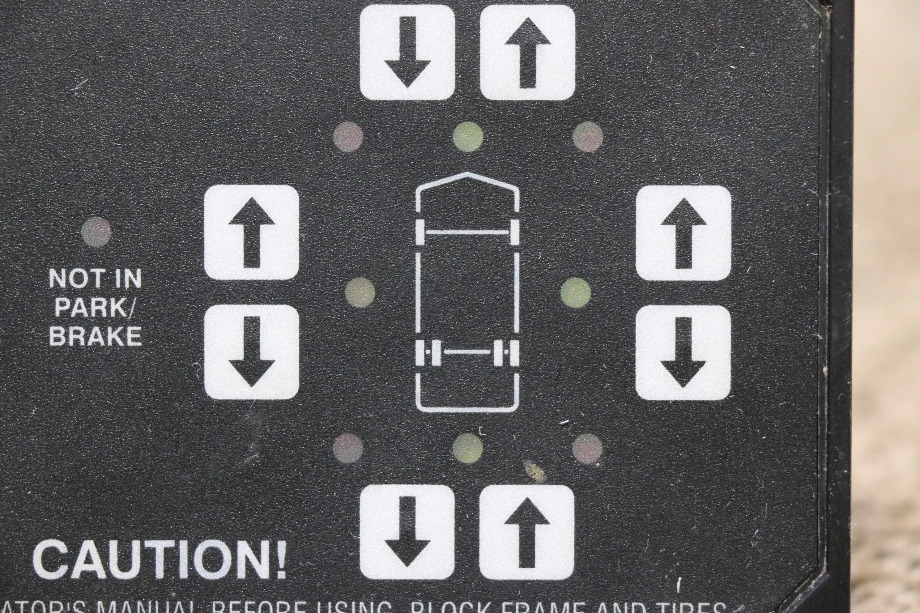 USED HWH HYDRAULIC LEVELING TOUCH PAD AP10215 RV/MOTORHOME PARTS FOR SALE RV Components 