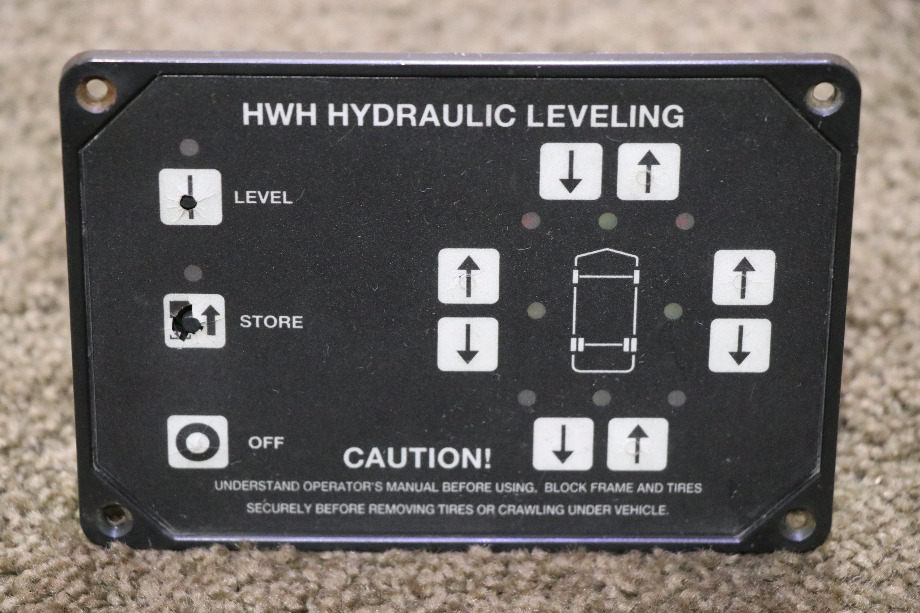 USED AP29691 HWH HYDRAULIC LEVELING TOUCH PAD RV PARTS FOR SALE RV Components 
