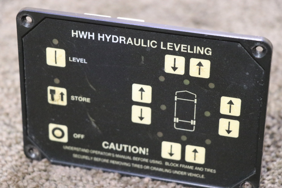 USED HWH HYDRAULIC LEVELING AP29691 TOUCH PAD MOTORHOME PARTS FOR SALE RV Components 