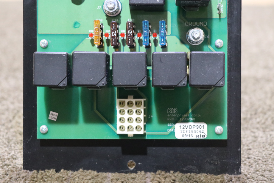 USED MOTORHOME KIB 12VDP901 BATTERY CONTROL CENTER BOARD FOR SALE RV Components 
